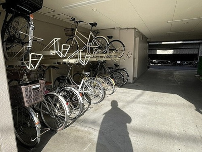 【その他】 | ハイホーム亀有弐番館 | 駐輪場　※2026年1月撮影の写真