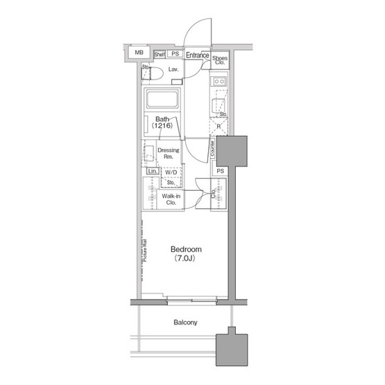 【間取り】 | ザ・パークハビオ木場