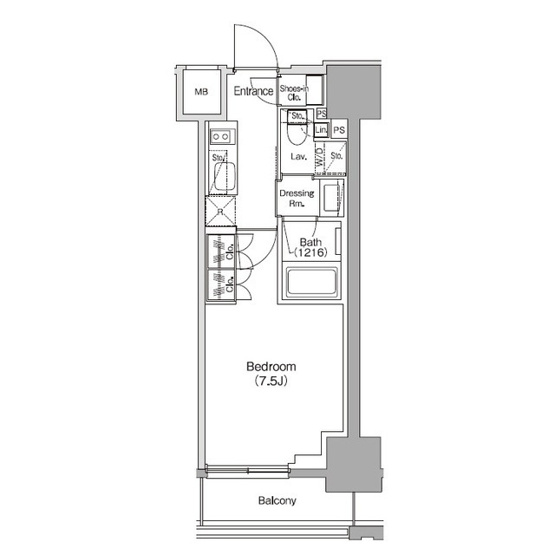 【間取り】 | ザ・パークハビオ新御徒町