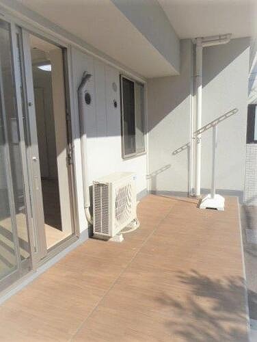 バンベール庄内通ザ・ガーデンのバルコニー|テラス