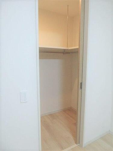 バンベール庄内通ザ・ガーデンの収納|ウォークインクローゼット