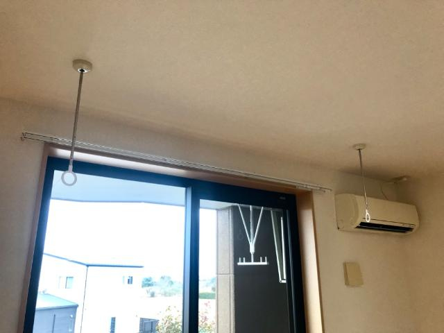 サンハイムの設備|室内物干し
