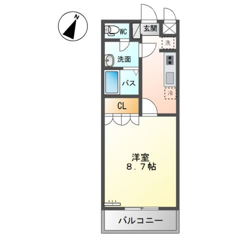 サンハイムの間取り
