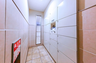 【その他】 | ライオンズヒルズ田端不動坂 | 宅配ボックス　※前回募集時2023年2月の写真