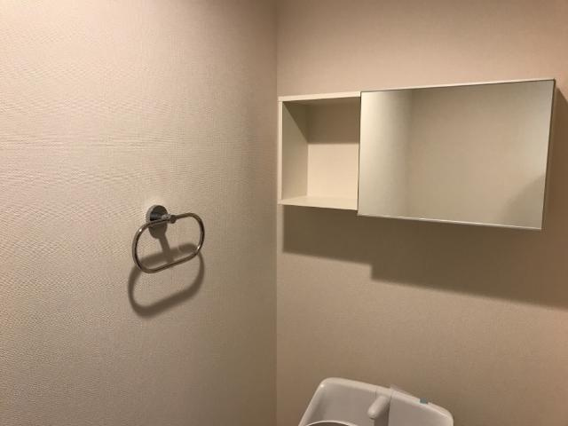 オレンジクレストのトイレ|トイレ戸棚