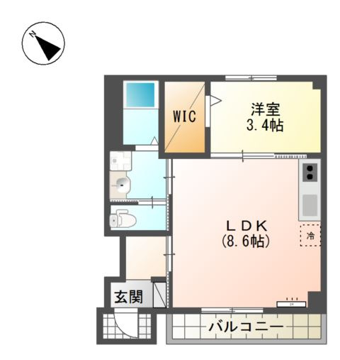 オレンジクレストの間取り