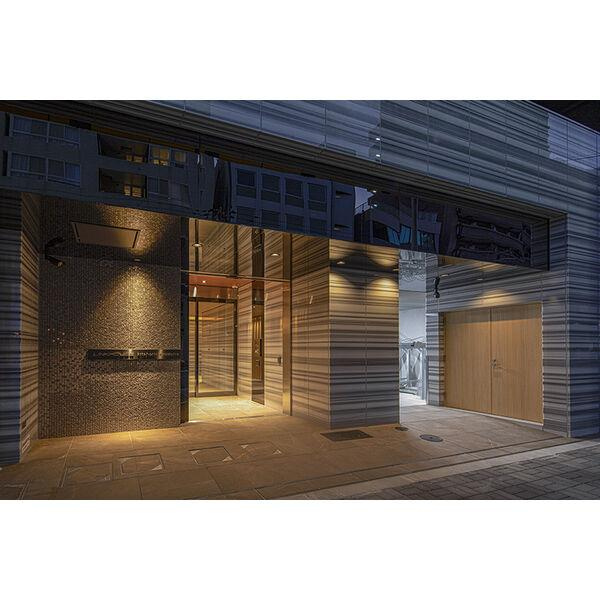 PHOENIX北堀江のエントランス