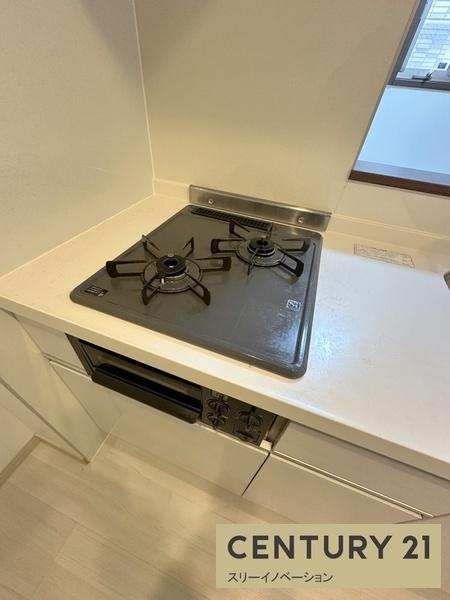 メゾン山本2のキッチン|★人気の二口ガスコンロ★