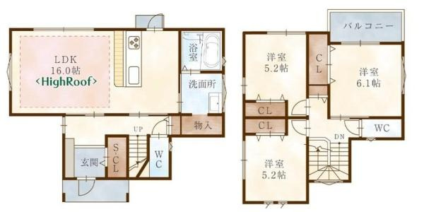 島崎町５丁目-7　新築戸建