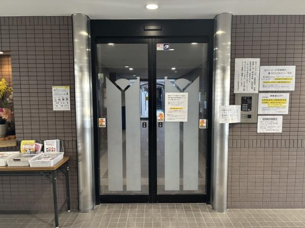 ネオシティ岡崎南壱番館のエントランス|オートロック付き！