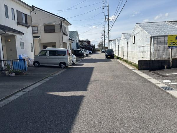 岡崎市大樹寺３丁目・中古戸建の前面道路含む現地写真|前面道路です。