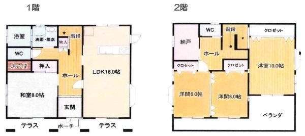 岡崎市中島西町・中古戸建の間取り|間取り図です