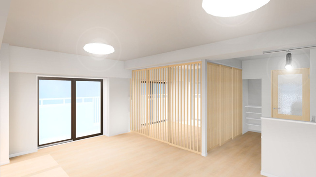 【居間・リビング】 |  ライオンズマンション香住ケ丘☆仲介手数料半額☆