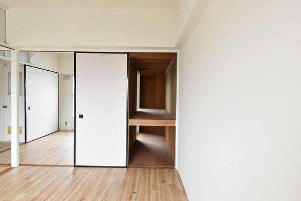 ビレッジハウス富山南2号棟の収納|ビレッジハウスの同一物件・同一タイプの間取りの写真です