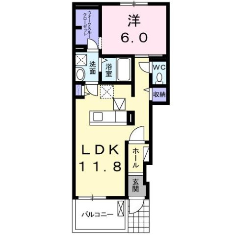 パルタージュの間取り