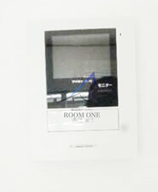 ヤヨイコーポのセキュリティ|モニター付インターホンです。