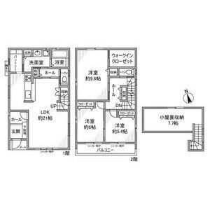 石仏町長北屋敷戸建の浴室
