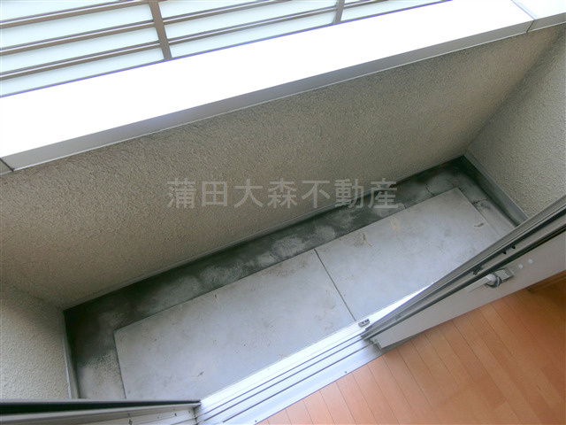 グリーンフォレストⅡのバルコニー