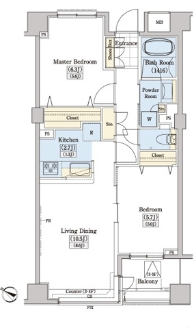 レジディアタワー上池袋（パーク棟）