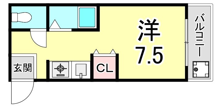 アーネスト坂田の間取り