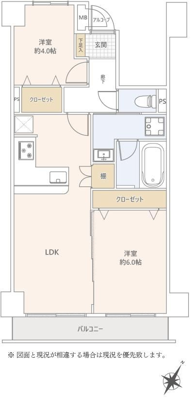ストークマンション川越の間取り
