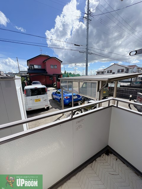 フォークローバーのバルコニー