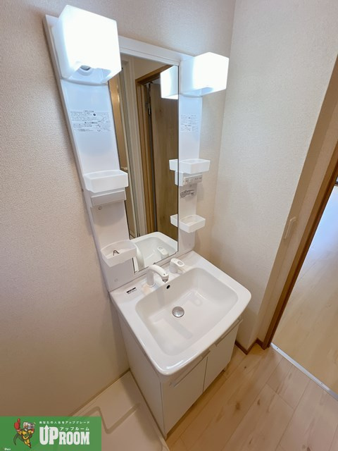 フォークローバーの洗面所