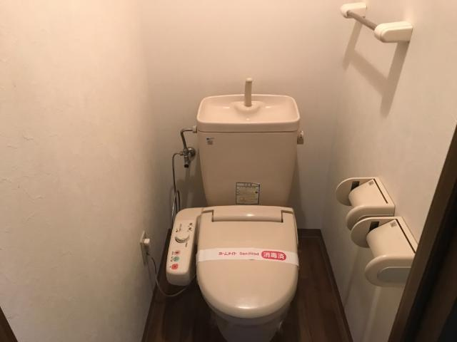 フォンテーヌ白山のトイレ|シャワー付トイレ