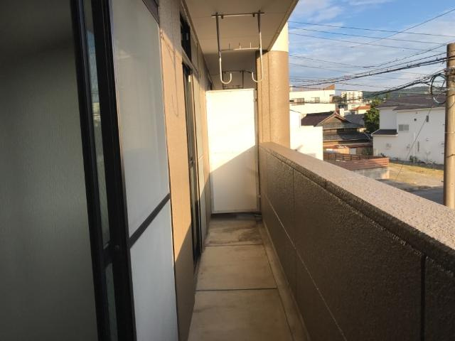 フォンテーヌ白山のバルコニー|ベランダ