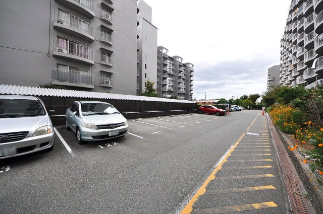 エバーグリーン金岡四号棟の駐車場|駐車場