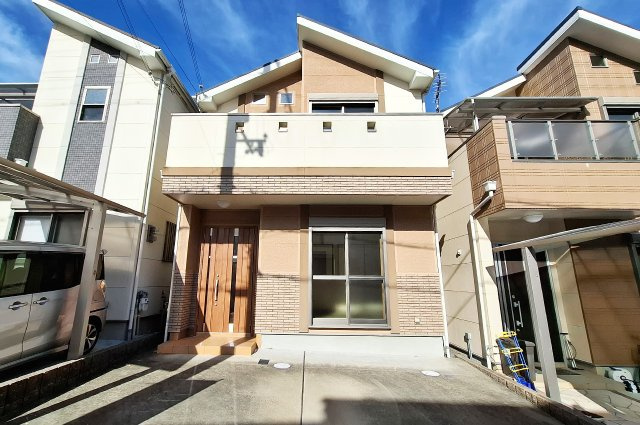 堺市南区御池台４丁の前面道路含む現地写真