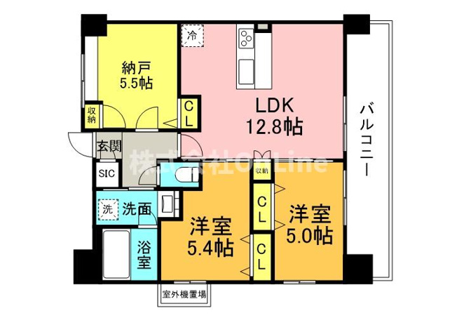 【間取り】 | スプランディッド玉造DUE