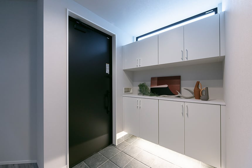 八軒8条西2丁目　の玄関