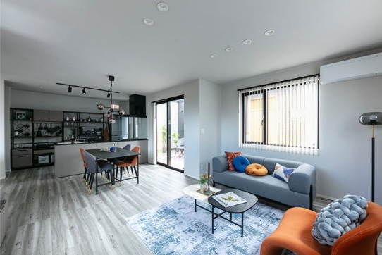 八軒8条西2丁目　の居間・リビング