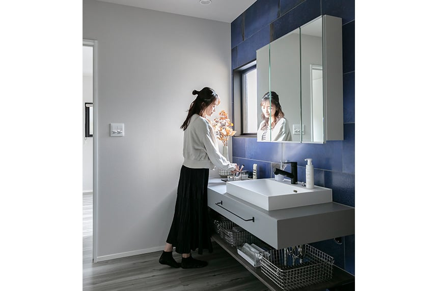 八軒8条西2丁目　の独立洗面台