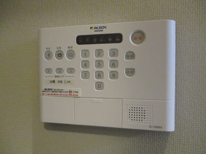 カーサ　フェリーチェのセキュリティ