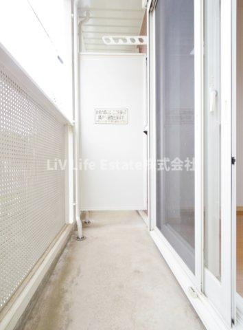 ビーハイブのバルコニー