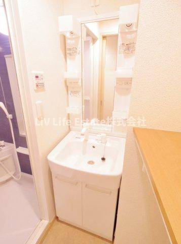 ビーハイブの洗面所