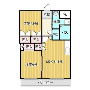 ローズビレッジ の間取り