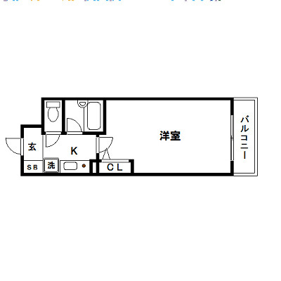 エスリード本町の間取り