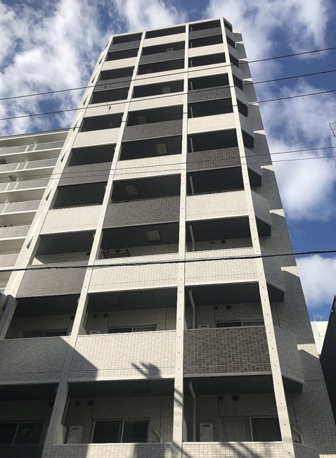 ララプレイス京町堀プロムナードの外観|きれいな外観です