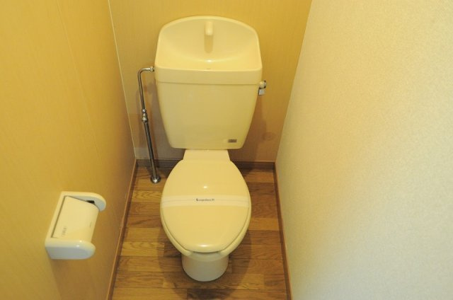 レオパレス冨田の内装|広々したトイレ