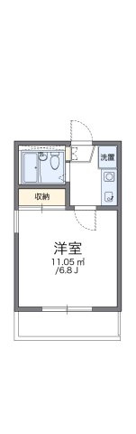 レオパレス松田の間取り