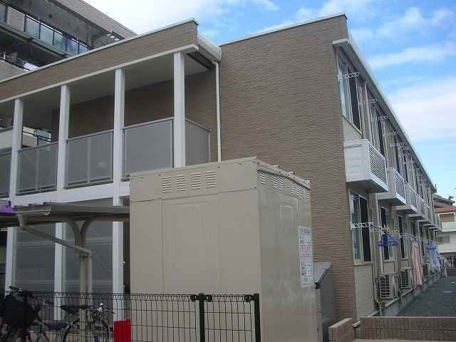 明石市西明石西町２丁目のアパートの外観