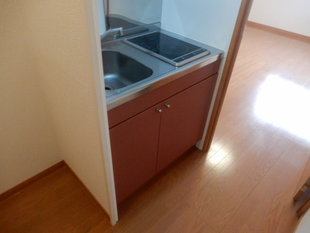 レオパレスイルクオーレのキッチン
