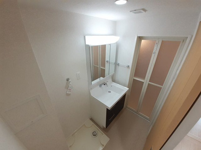 【洗面所】 | エアリーサンリット | 広い洗面スペース