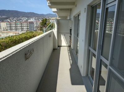 【バルコニー】 | グランドヒル西宮高座台マンションA棟