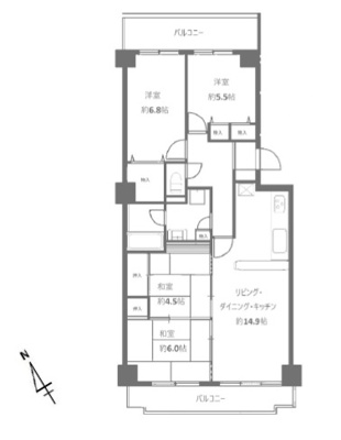 【外観】 | グランドヒル西宮高座台マンションA棟