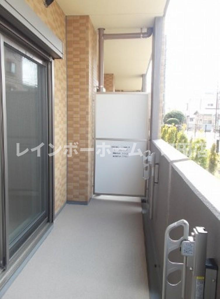 グリンデルヴァルト※初期費用分割あと払いサービス利用可能物件のバルコニー