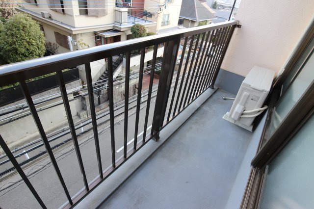 垂水マンションのバルコニー
